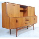 VINTAGE G PLAN TEAK HIGHBOARD CREDENZA