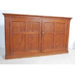 EARLY 20TH CENTURY CANADIAN PEACH PINE CUPBOARD