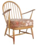 ERCOL HOOP BACK LOW EASY CHAIR