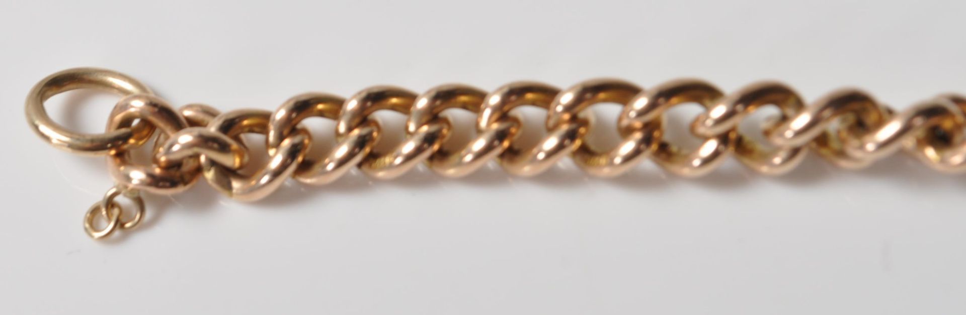 9CT GOLD IDENTIFICATION BRACELET - Image 5 of 12