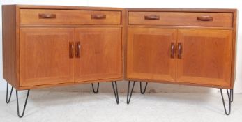 TWO 1970’S TEAK WOOD G-PLAN SIERRA RANGE CABINETS