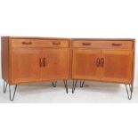 TWO 1970’S TEAK WOOD G-PLAN SIERRA RANGE CABINETS