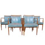 SIX VINTAGE RETRO 20TH CENTURY DANISH CHAIRS IN THE MANNER OF JOHANNES HANSEN