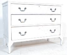 ANIQUE STYLE REGENCY REVIVAL LOWBOY CHEST OF DRAWERS