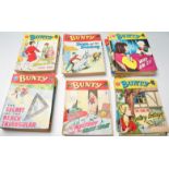 COLLECTION OF APPROX 35 VINTAGE 20TH CENTURY BUNTY COMIC BOOKS