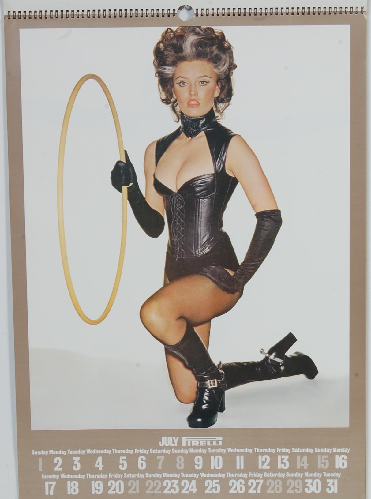 TWO VINTAGE LATE 20TH CENTURY PIRELLI CALENDAR - Image 6 of 7