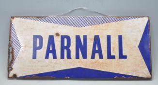 RETRO VINTAGE 20TH CENTURY ENAMEL SIGN FOR PARNALL