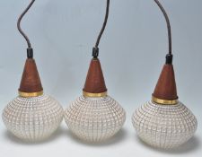 VINTAGE RETRO 20TH CENTURY DANISH INSPIRED CEILING LIGHT