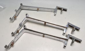 RETRO VINATGE 1950S INDUSTRIAL SHELF BRACKETS