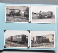 VINTAGE 1960S TRAINSPOTTERS PHOTO ALBUM