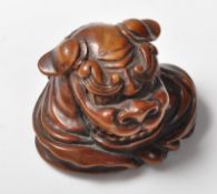 ANTIQUE CARVED JAPANESE NETSUKE