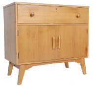 RETRO VINTAGE MID CETURY LIGHT OAK SECRETAIRE BURE