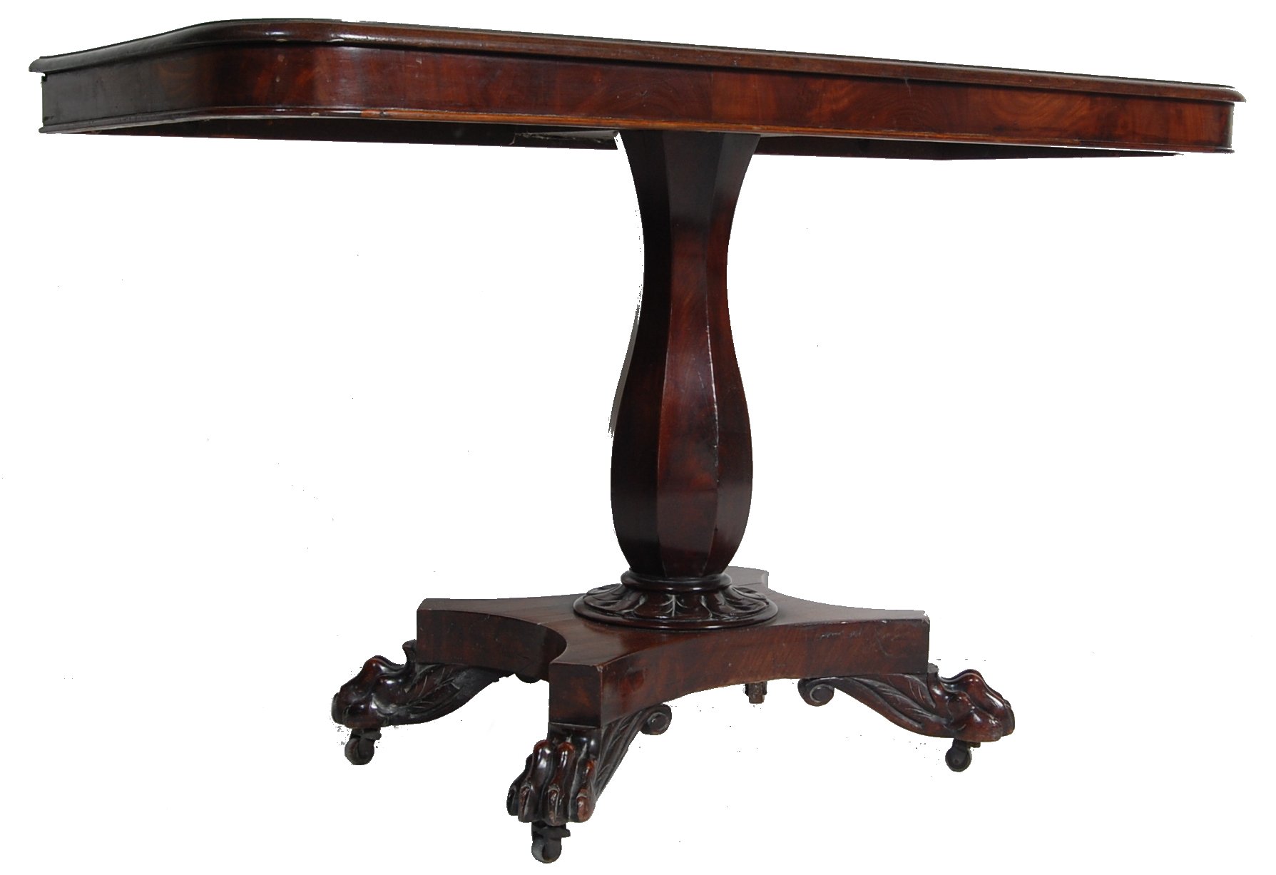 ANTIQUE WILLIAM IV MAHOGANY CONSOLE TABLE