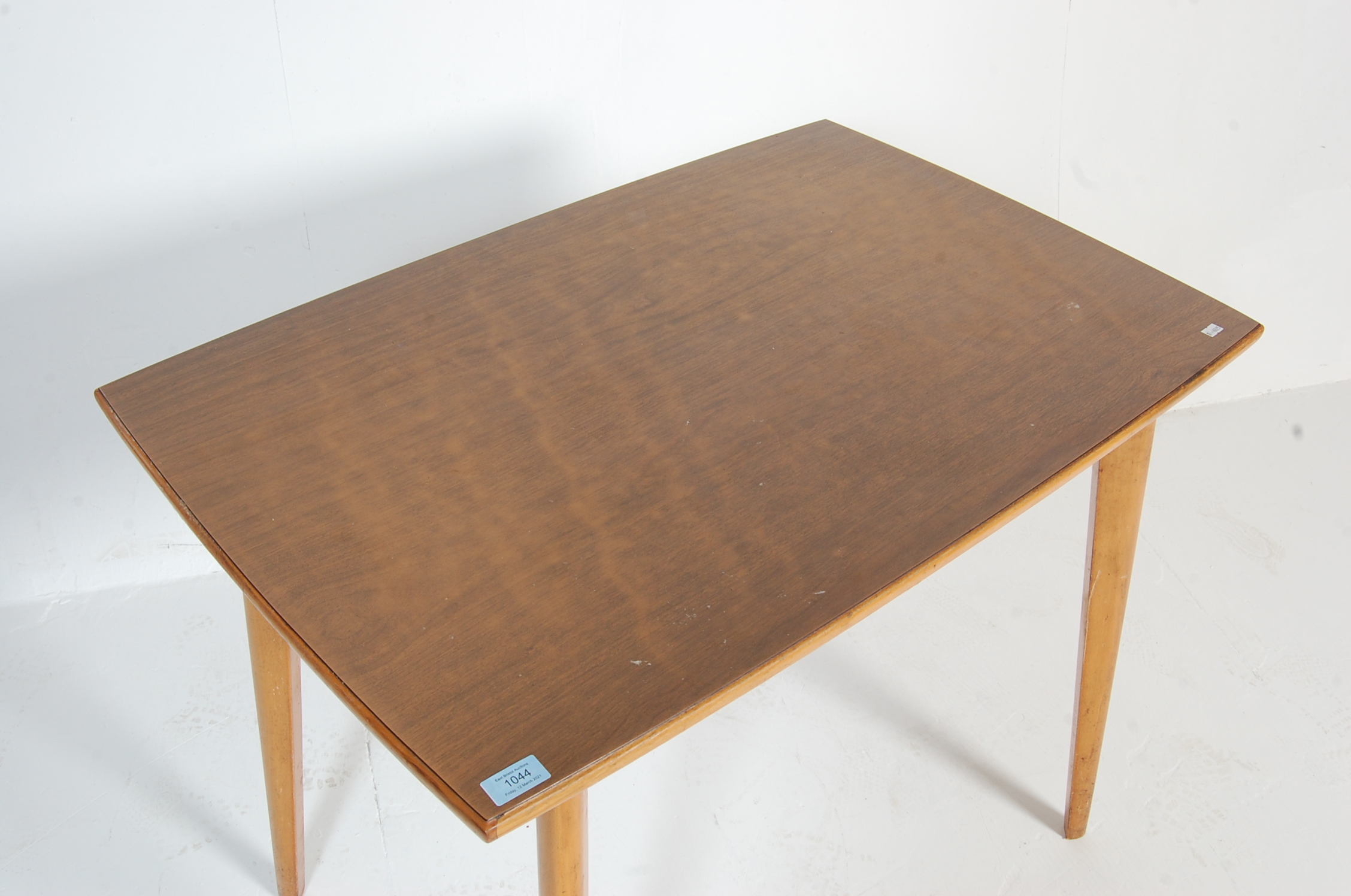 VINTAGE RETRO 20TH CENTURY DINING TABLE AND FOUR D - Image 9 of 12