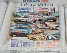 GROUP OF SPORTS CAR & RACING POSTERS