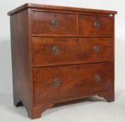 19TH CENTURY GEORGIAN MAHOGANY CHEST OF DRAWERS