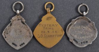 COLLECTION OF ANTIQUE MEDALLIONS - BRISTOL MOTORCYCLE CLUB