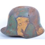 ORIGINAL WWI FIRST WORLD WAR GERMAN M16 STEEL HELMET