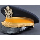 20TH CENTURY US CAVALRY OFFICER'S BANCROFT UNIFORM PEAKED CAP