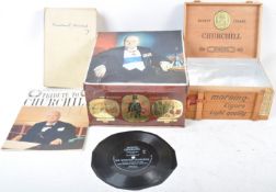 COLLECTION OF WINSTON CHURCHILL RELATED MEMORABILIA