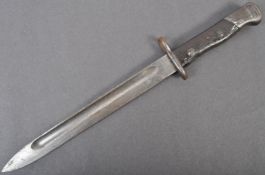 20TH CENTURY MAUSER TYPE RIFLE BAYONET