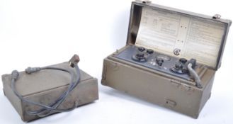 WWII SECOND WORLD WAR CANADIAN NO58 MK1 WIRELESS SET