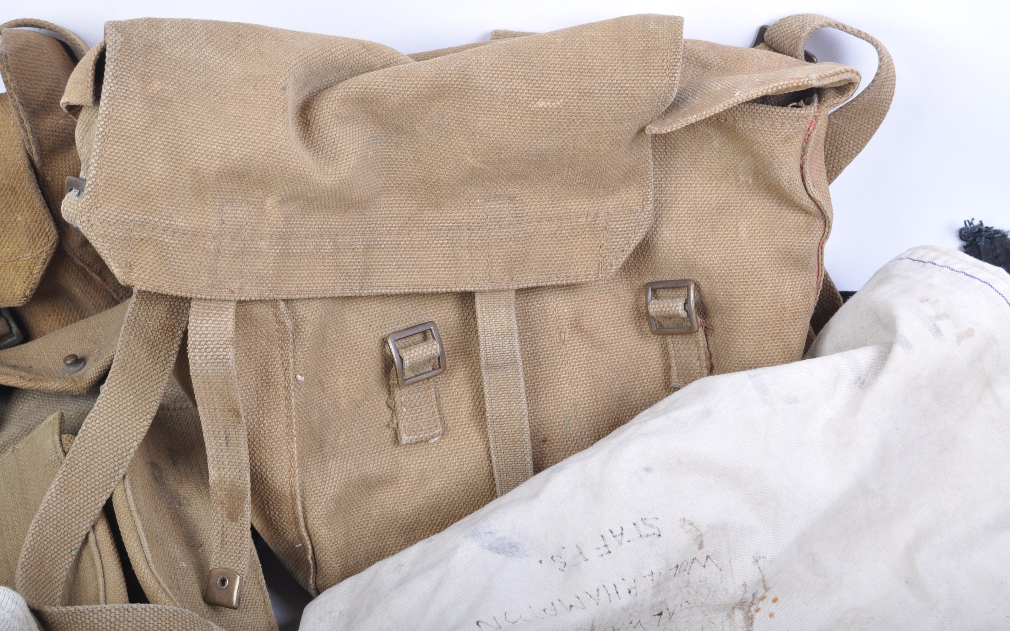 COLLECTION OF ASSORTED BRITISH ARMY UNIFORM WEBBING - Image 2 of 12