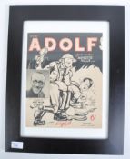 WWII SECOND WORLD WAR FRAMED ' ADOLF ' ARTHUR ASKEY ADVERTISEMENT