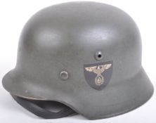 ORIGINAL WWII SECOND WORLD WAR GERMAN M35 STAHLHELM