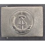 ORIGINAL EAST GERMAN DEMOCRATIC REPUBLIC UNIFORM BELT BUCKLE