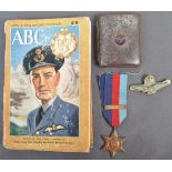 WWII SECOND WORLD WAR MEDAL & RELATED ITEMS