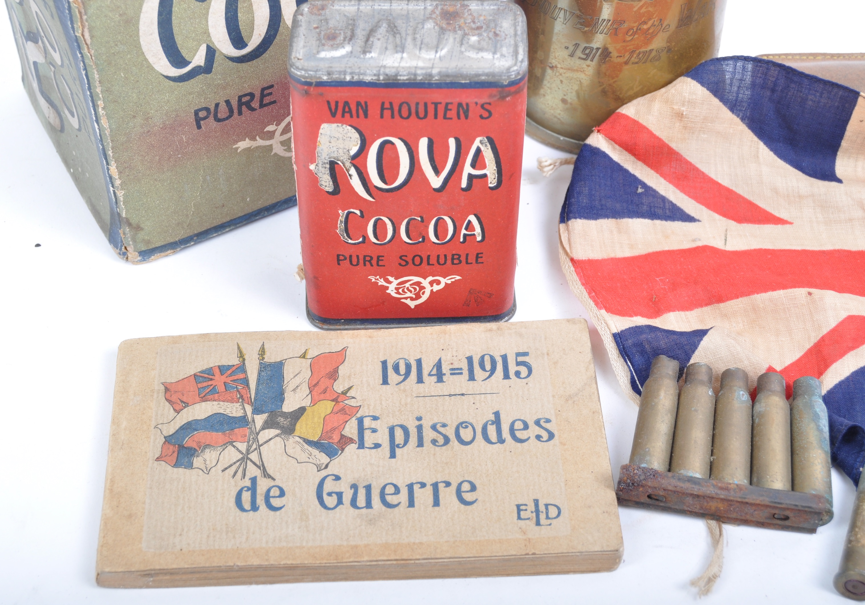 COLLECTION OF WWI FIRST WORLD WAR ITEMS - SHELL, HOLSTER ETC - Image 2 of 8