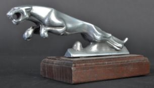 JAGUAR CHROME LEAPER CAR MASCOT - TYPE 3 VARIATION