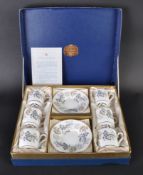 JAGUAR - COALPORT JAGUAR CAMELOT PATTERN TEA SERVICE