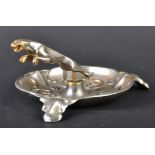 JAGUAR - VINTAGE 1970S CHROME LEAPER MASCOT ASHTRAY