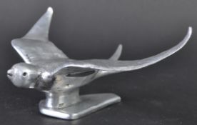 CAR MASCOT - VINTAGE 20TH CENTURY SWALLOW CAR BONNET MASCOT