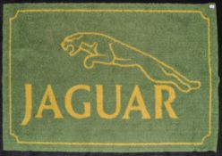 JAGUAR - ORIGINAL DEALERSHIP ADVERTISING FLOOR RUG