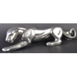 JAGUAR - LARGE 20TH CENTURY ALUMINIUM JAGUAR STATUE