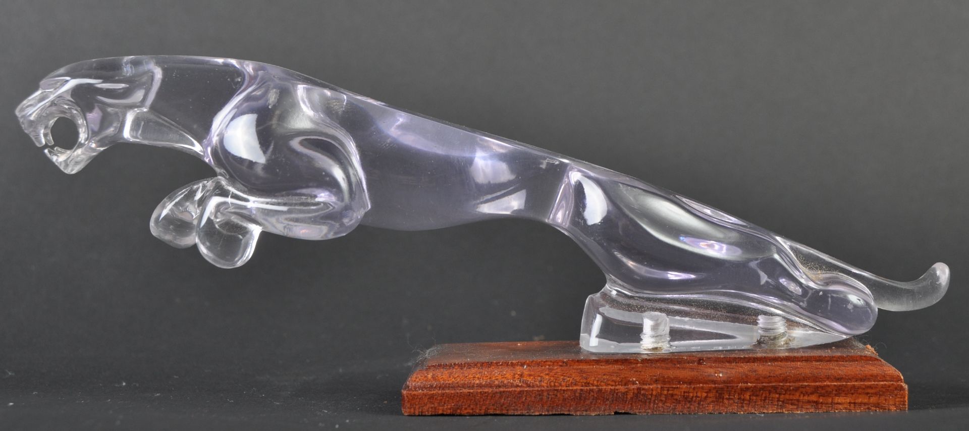 JAGUAR - ACRYLIC JAGUAR LEAPER CAR MASCOT - Image 3 of 4