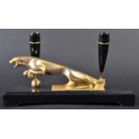 JAGUAR - 1980S OFFICIALLY MADE DESKTOP PEN STAND