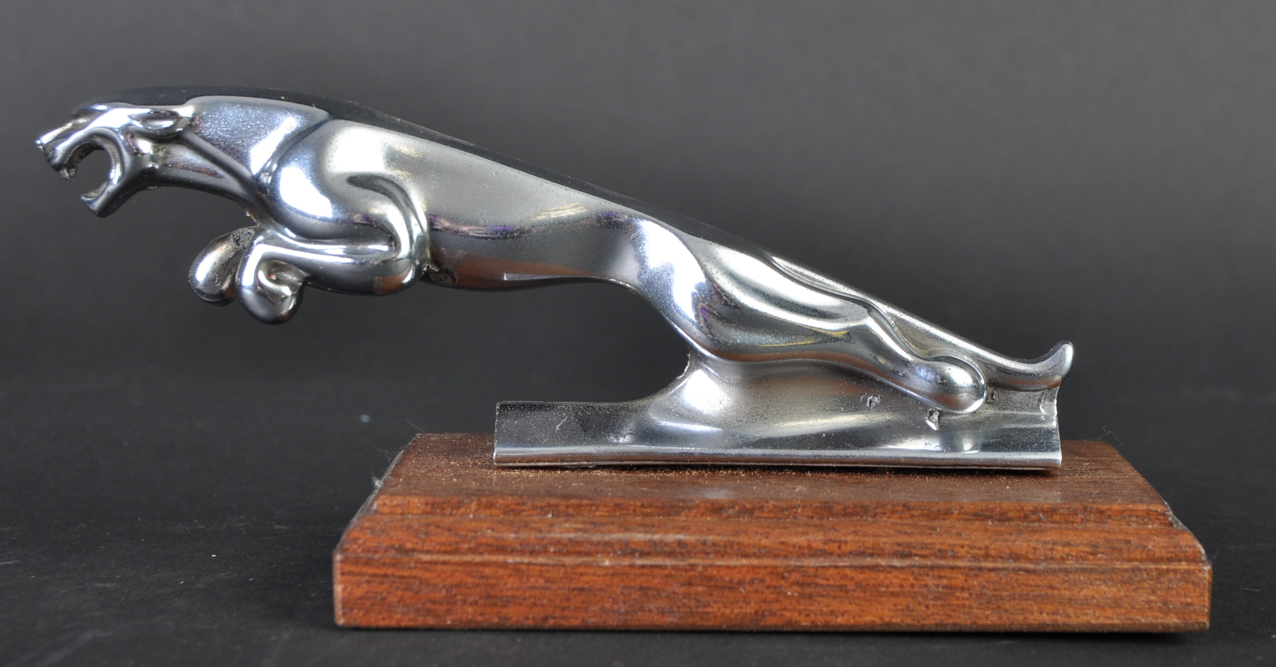 JAGUAR CHROME LEAPER CAR MASCOT - TYPE 3 - Image 3 of 5