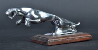 JAGUAR MASCOT - 20TH CENTURY CHROME BONNET LEAPER