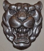 JAGUAR - ORIGINAL CAST METAL SHOWROOM HEAD SIGN