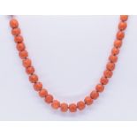 ANTIQUE GOLD AND CORAL NECKLACE CHAIN