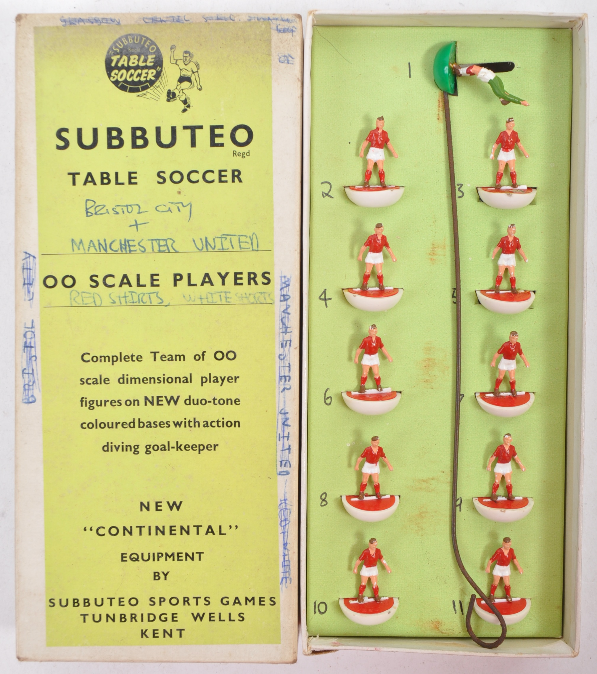 COLLECTION OF VINTAGE 1960S SUBBUTEO BOXED TEAMS - Image 4 of 5