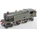 ORIGINAL VINTAGE HORNBY 0 GAUGE CLOCKWORK TRAINSET LOCOMOTIVE