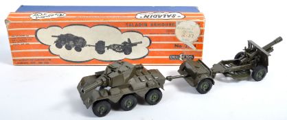 VINTAGE CRESCENT TOY SALADIN ARMOURED PATROL DIECAST SET