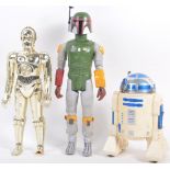 STAR WARS - COLLECTION OF VINTAGE 12" SCALE FIGURES