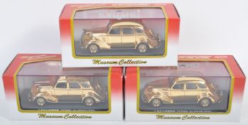 COLLECTION OF X3 KYOSHO 1/43 SCALE DIECAST MODEL CARS