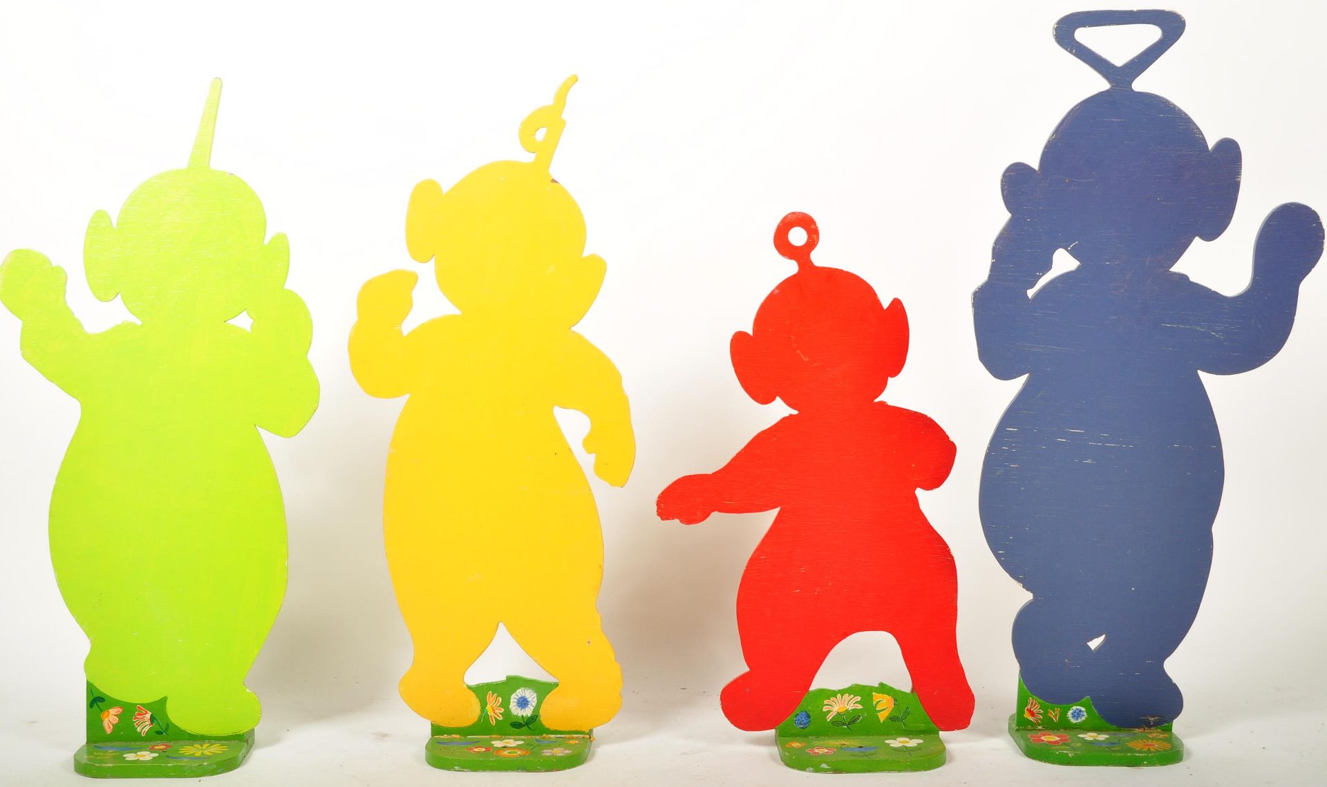 TELETUBBIES (1997) - FOUR LARGE WOODEN CUT-OUT STANDEE FIGURES - Image 7 of 12